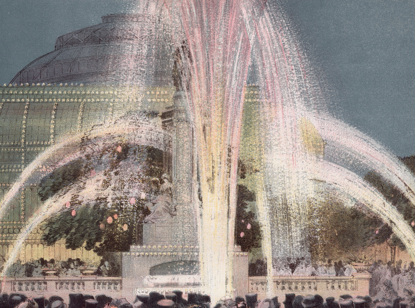 Illuminations at the International Inventions Exhibition, London, 1885