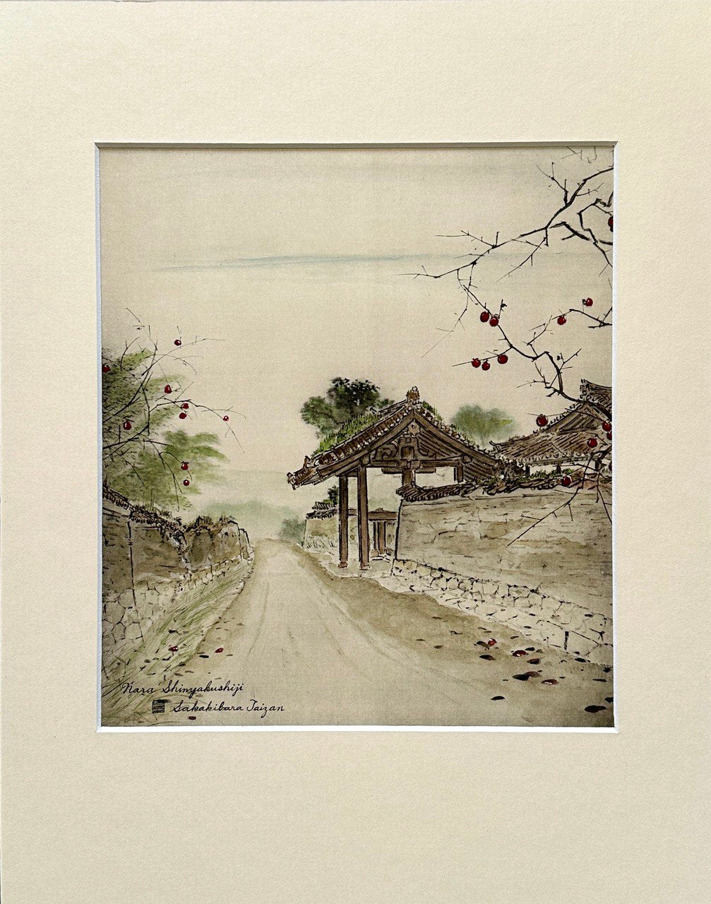 1946 Japan Scenes - Set of Seven Matted 11x14 Vintage Prints - Ready for Framing