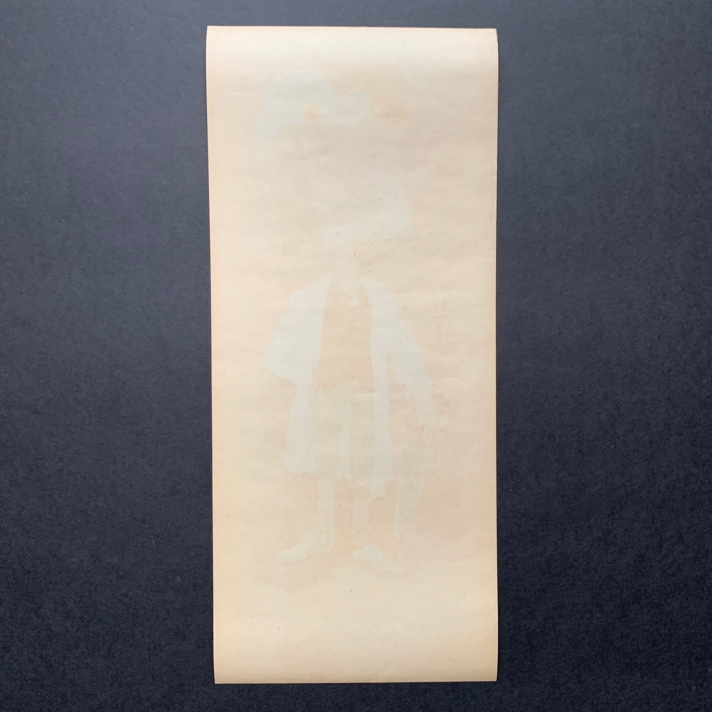 Very Rare Large Antique Penny Dreadful / Vinegar Valentine / 1850s - 1890s - Blockhead