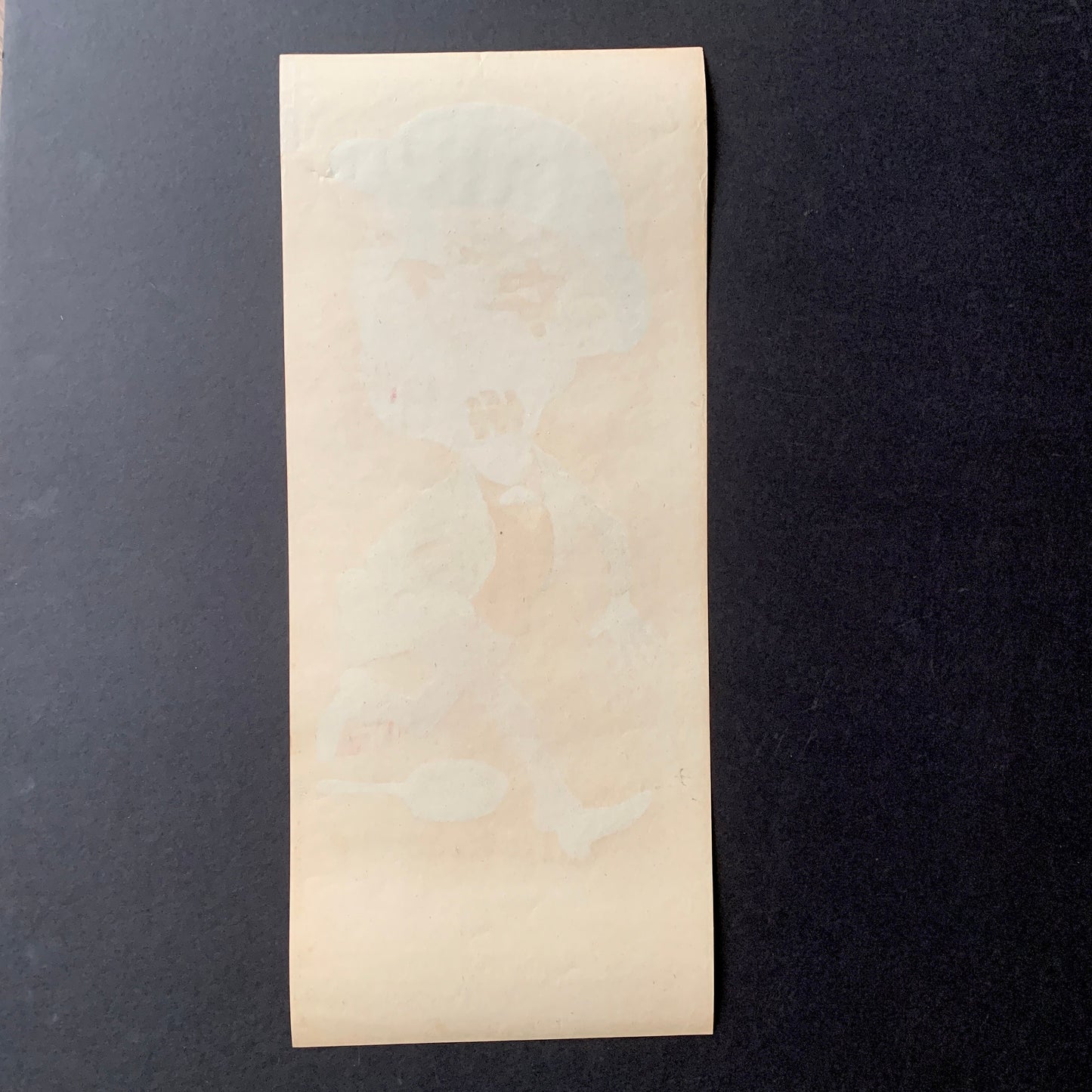 Very Rare Large Antique Penny Dreadful / Vinegar Valentine / 1850s - 1890s - Henpecked Husband - Assert Your Manhood - Skillet - Fight