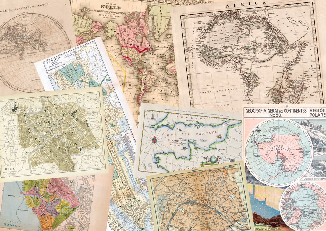 Vintage maps – Bananastrudel