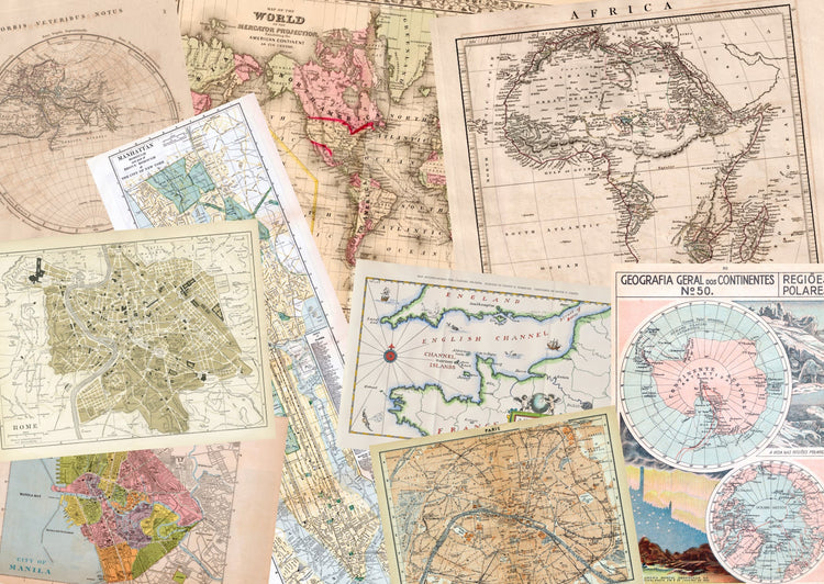 Vintage maps