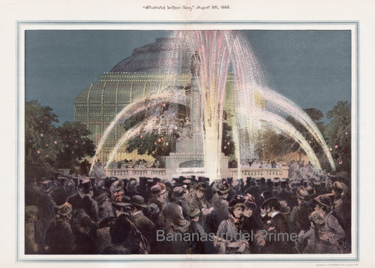 Illuminations at the International Inventions Exhibition, London, 1885